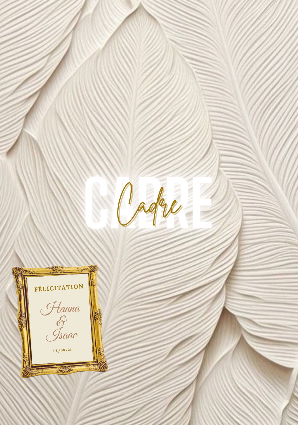 CADRE (Pour Occasion)